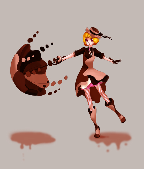 chocolate dress